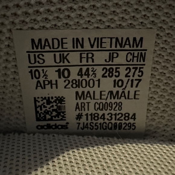 adidas Tubular Shadow Men’s Grey and White Sneakers - Picture 9 of 9